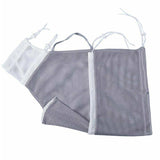 Pet Grooming Supplies: Cat Supplies Washing Bags for Pet Bathing Nail Trimm Mesh Cat Grooming Bath Bag - Grey