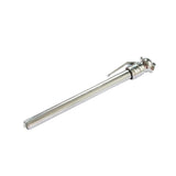 14cm Stainless Steel Pencil Tyre Pressure Gauge 5-50 PSI Manual Tester