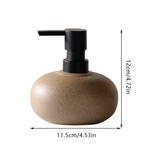 Shower Accessories: Reusable Ceramic Pump Bottle For Shampoo Lotion Soap Conditioner Travel Set