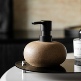 Shower Accessories: Reusable Ceramic Pump Bottle For Shampoo Lotion Soap Conditioner Travel Set