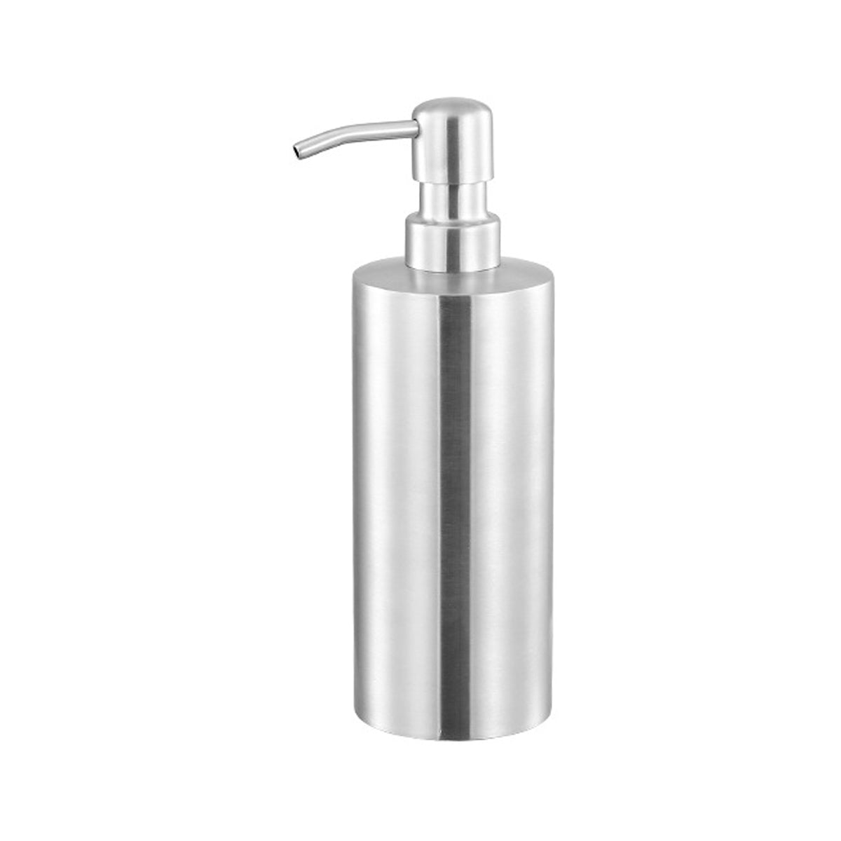 Shower Accessories: Soap Dispenser 500ml Stainless Steel Pump Silver Bathroom Liquid Container