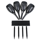 Other Outdoor Lights: 4pcs LED Solar Flickering Flame Torch Lights Outdoor Garden Path Landscape Lamps