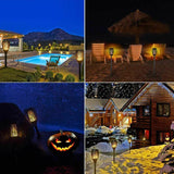 Other Outdoor Lights: 4pcs LED Solar Flickering Flame Torch Lights Outdoor Garden Path Landscape Lamps