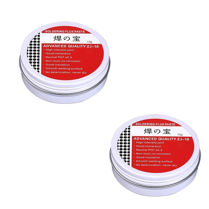 Welding Guns & Plasma Cutters: 2X 10g Soldering Flux Paste Pcb Rosin Welding Diy High Intensity Solder Zj-18