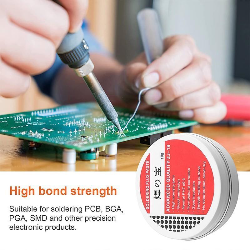 Welding Guns & Plasma Cutters: 2X 10g Soldering Flux Paste Pcb Rosin Welding Diy High Intensity Solder Zj-18