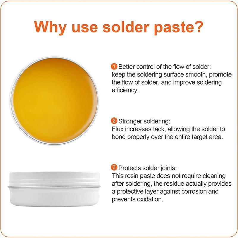 Welding Guns & Plasma Cutters: 2X 10g Soldering Flux Paste Pcb Rosin Welding Diy High Intensity Solder Zj-18