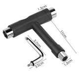 Novelty Gifts: Roller Spanner Tool Skate T-Type Wrench Longboard Skateboard Screwdriver Mini