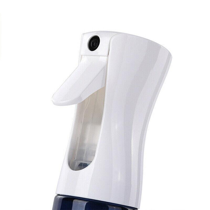 Cosmetic & Toiletry Bags: Hair Water Spray Bottle Empty- Continuous Mister Sprayer Ultra Fine Mist Bottle - Blue