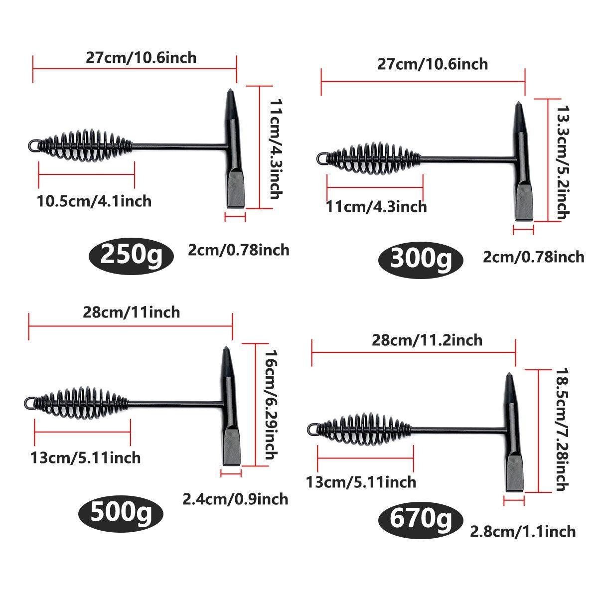 Hammers: Welding Chipping Hammer Spring Handle Hold Heart Cleaning Harden DIY Metal Black - 250g