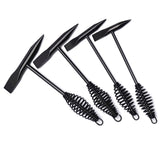 Hammers: Welding Chipping Hammer Spring Handle Hold Heart Cleaning Harden DIY Metal Black - 670g