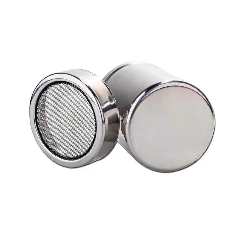 Bakeware & Accessories: Stainless Steel Icing Sugar Cocoa Coffee Shaker Flour Duster Chocolate Powder