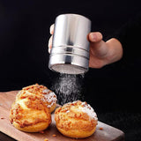 Bakeware & Accessories: Stainless Steel Icing Sugar Cocoa Coffee Shaker Flour Duster Chocolate Powder