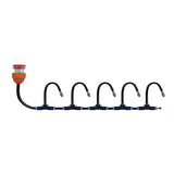Gardening Tools: 5M 10M 20M Garden Watering System Adjustable Spray Irrigation Hose Sprinkler - 10m