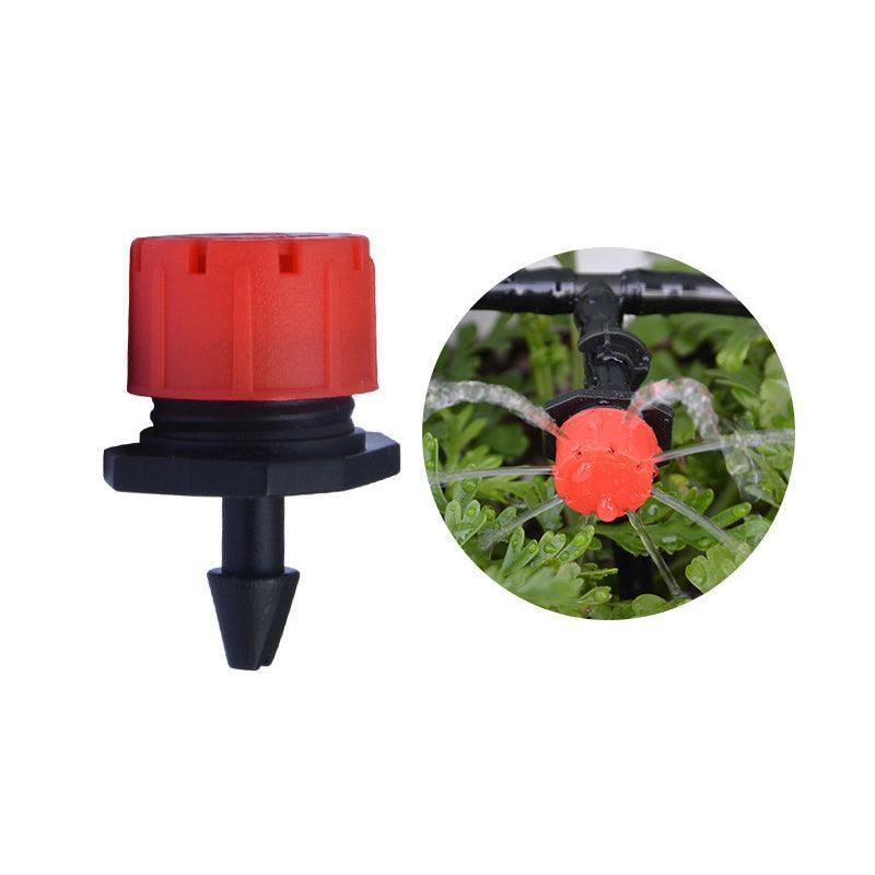 Irrigation Pumps: 100X Adjustable Micro Flow Dripper for Garden Irrigation Hose