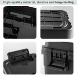 Tool Boxes: Multi Function Toolbox Household Car Storage Organizer Outdoor Hardware Case - 4L