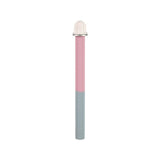 Bird Cage Accessories: Non-Slip Silicone Parrot Perch Stand Stick Grinding Claw Bird Cage Accessories - Pink Grey