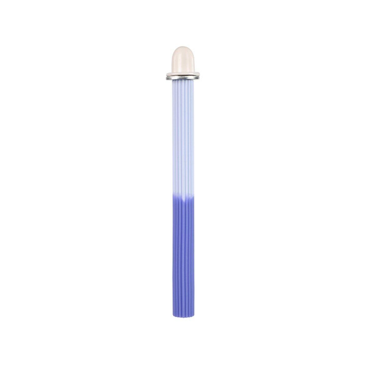 Bird Cage Accessories: Non-Slip Silicone Parrot Perch Stand Stick Grinding Claw Bird Cage Accessories - Pink Grey