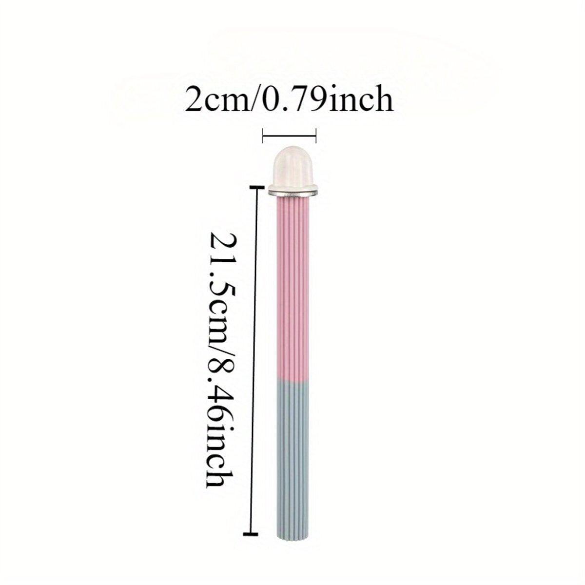 Bird Cage Accessories: Non-Slip Silicone Parrot Perch Stand Stick Grinding Claw Bird Cage Accessories - White Blue