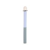 Bird Cage Accessories: Non-Slip Silicone Parrot Perch Stand Stick Grinding Claw Bird Cage Accessories - White Blue