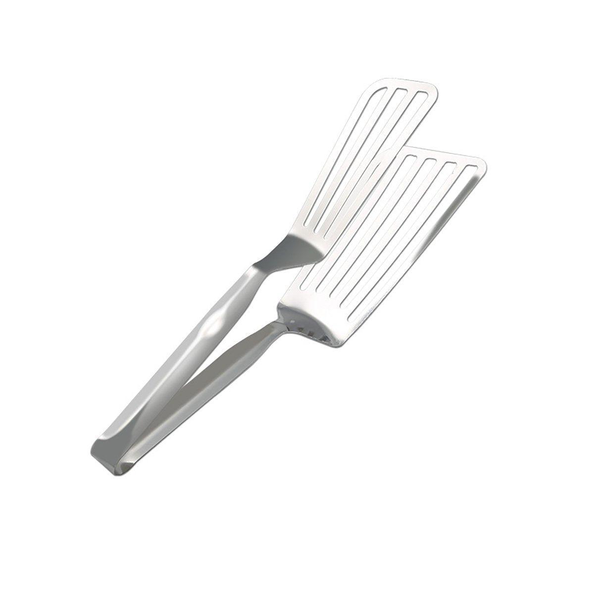 BBQ Tools: Stainless Steel Steak Tongs Multi-Functional Kitchen Tool for BBQ and Fried Fish
