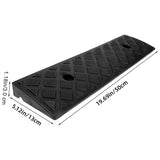 Mobility & Accessibility: Uphill Step Ramp Pad 2PCS Plastic Slope Threshold Ramp Pad For Driveway Support