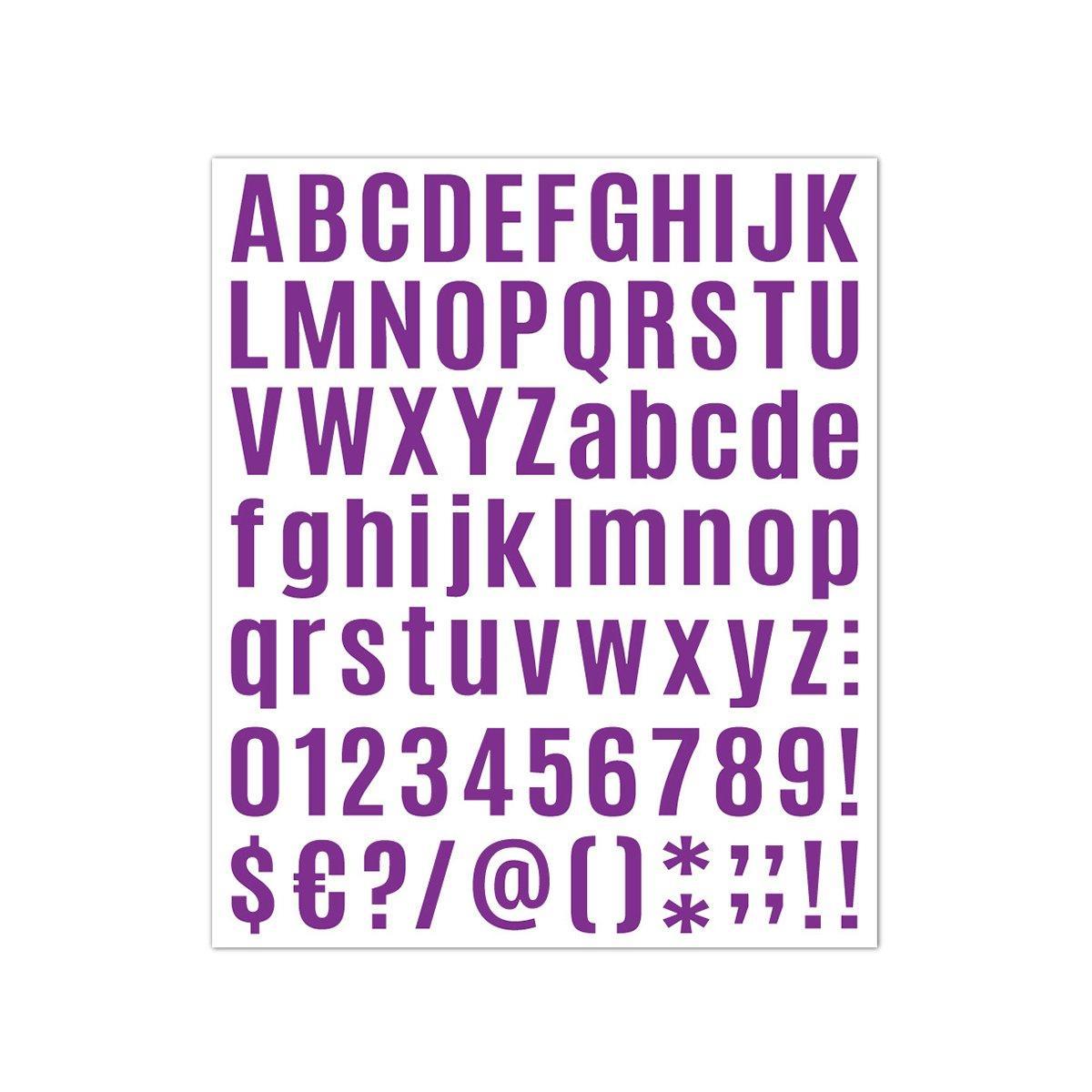 Arts & Crafts: 10pcs Letter Stickers Colorful DIY Scrapbooking Water Bottle Greeting Cards - Rose Red