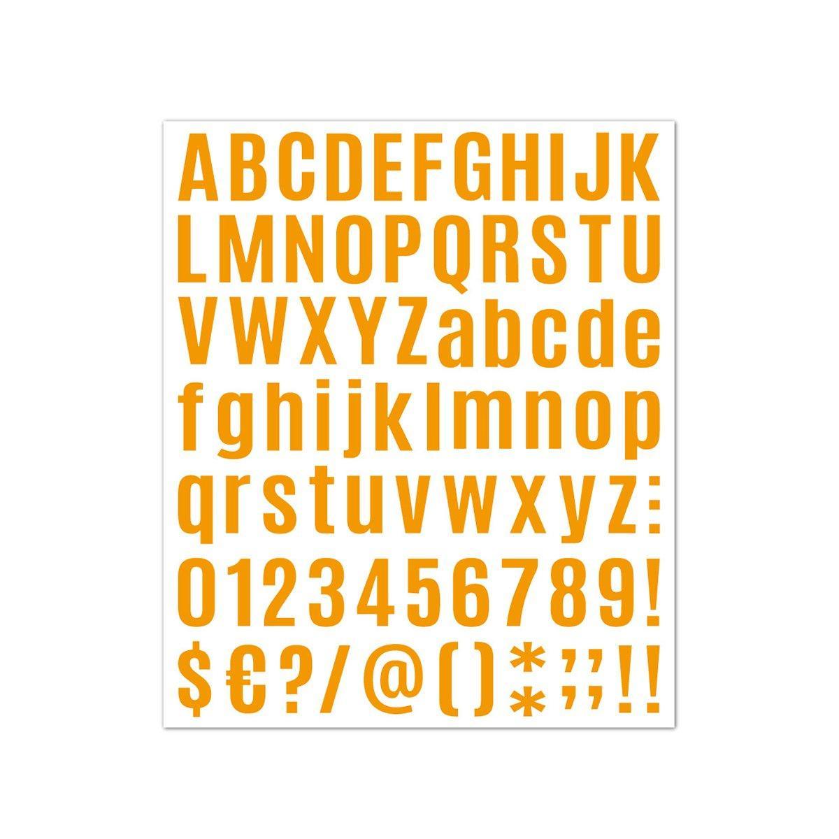 Arts & Crafts: 10pcs Letter Stickers Colorful DIY Scrapbooking Water Bottle Greeting Cards - Yellow