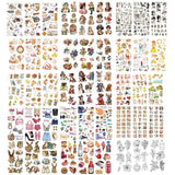 15-Style Creative Student Graffiti Sticker Set Small Fresh Sticker - O-Retro Objects