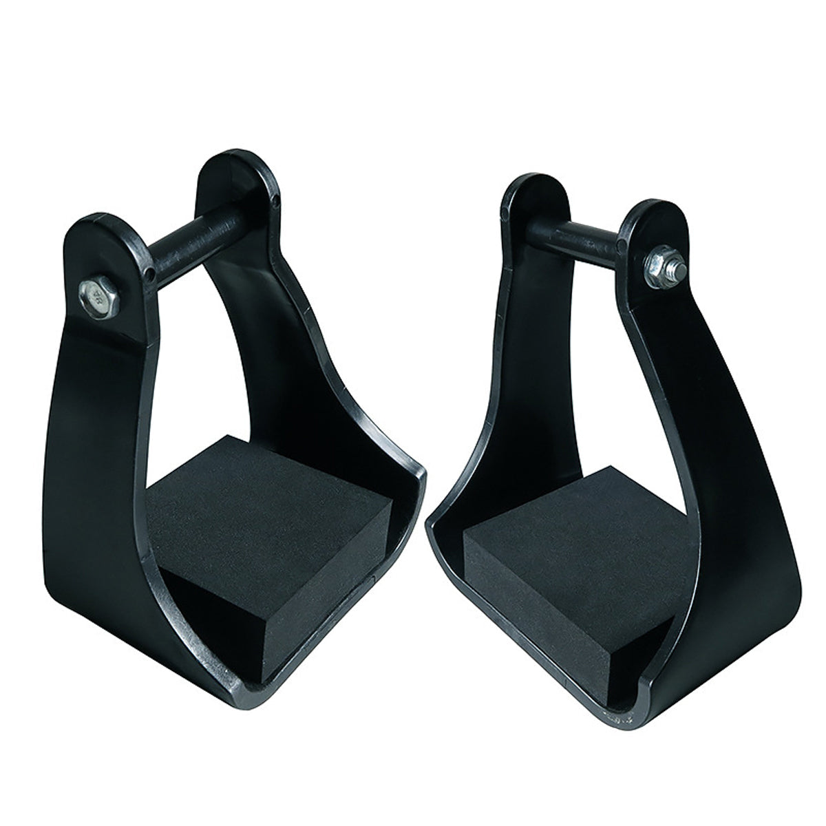 Farm Equipment: 2pcs Plastic Stirrups Adjustable Horse Riding Equestrian Training Stable Riding