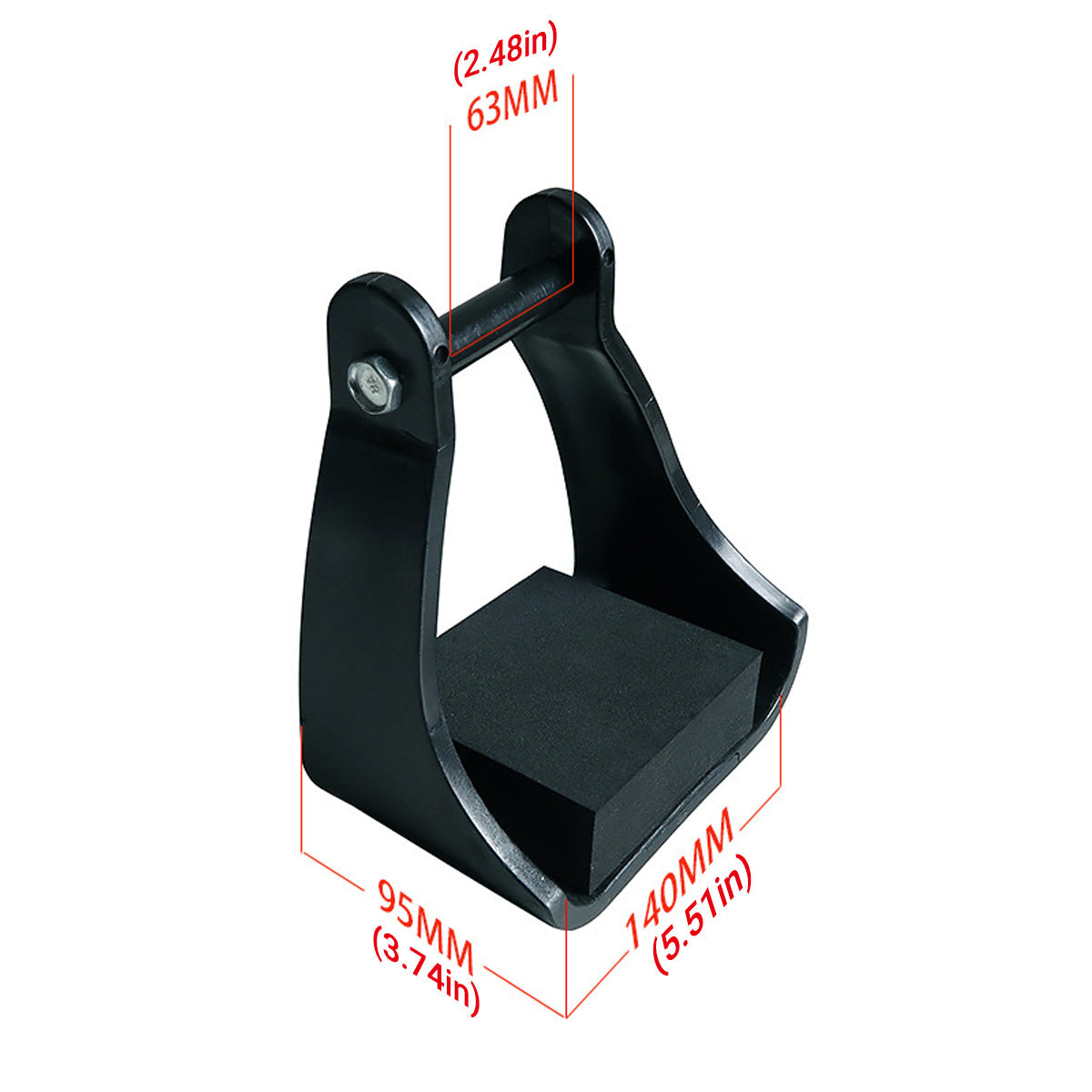 Farm Equipment: 2pcs Plastic Stirrups Adjustable Horse Riding Equestrian Training Stable Riding