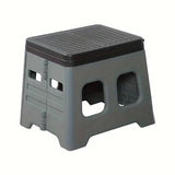 Outdoor Travel Toilet Portable Folding Stool Seat for Camping Hiking and Outdoor - Grey