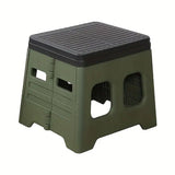 Outdoor Travel Toilet Portable Folding Stool Seat for Camping Hiking and Outdoor - Grey