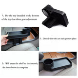 Automotive Decor: Car Storage Box Clip In Cup Holder Multifunctional Vehicle Seat Side Organizer