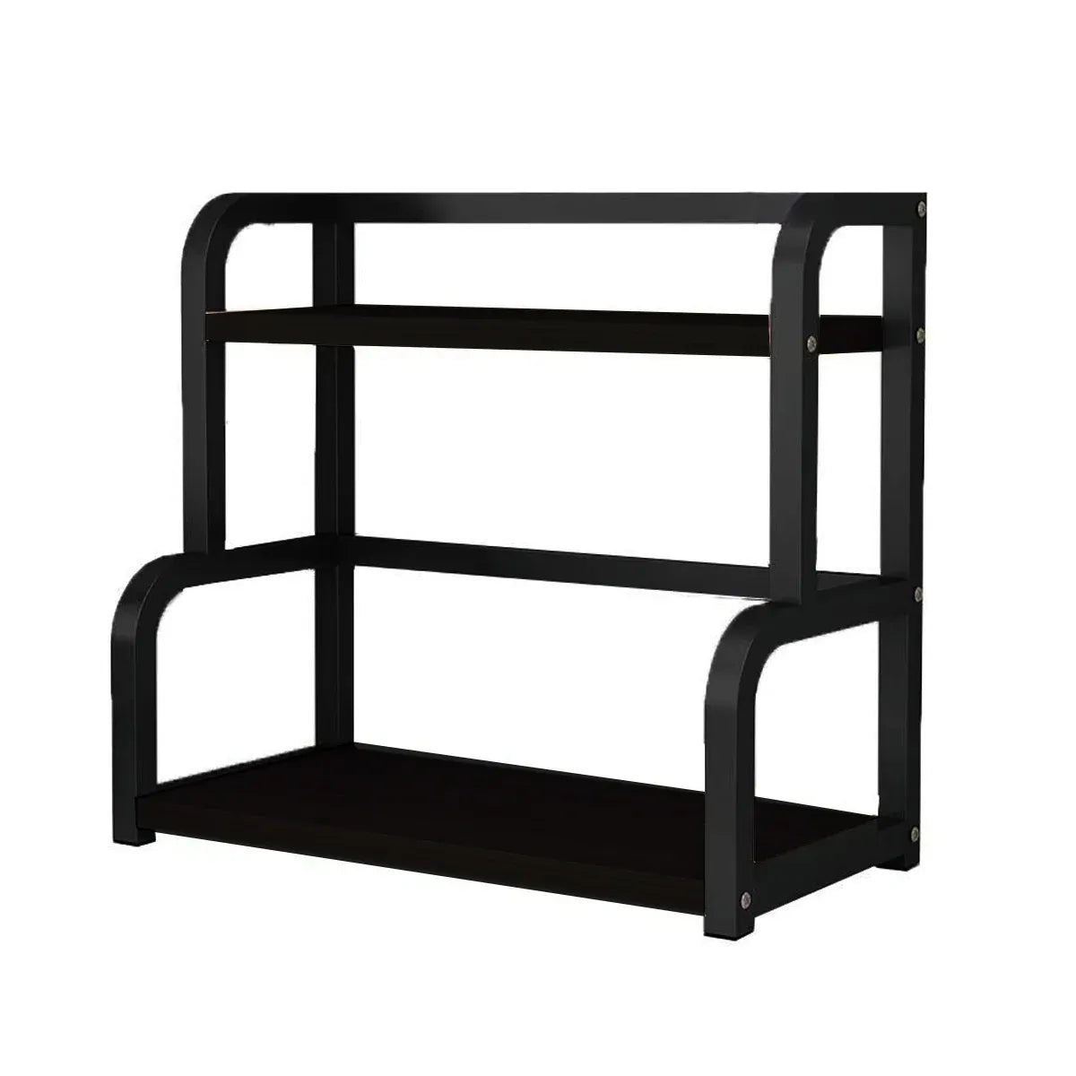 2 Tier Kitchen Spice Rack Storage Organizer Seasoning Stand Shelf Countertop