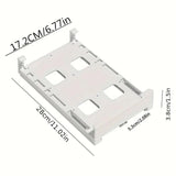 Food Storage: Refrigerator Hanging Drink Organizer Can Holder for Space Saving Kitchen Storage