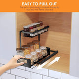 Toy Boxes: Removable Kitchen Cabinet Sink Storage Rack with Drawable Basket Organizer Shelf