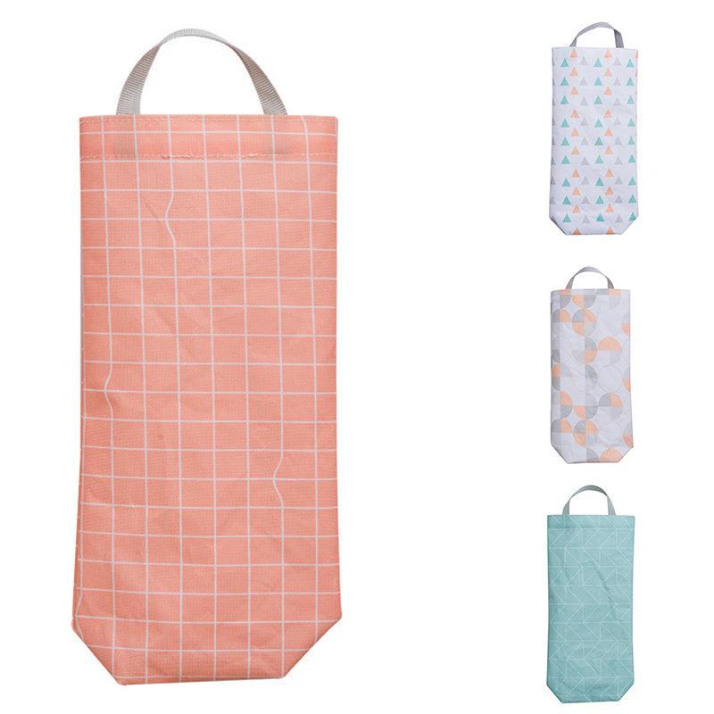 Clothing & Wardrobe Storage: Plastic Bag Bags Hanger Organizer Storage Kitchen Trash Garbage Dispenser Holder - Green