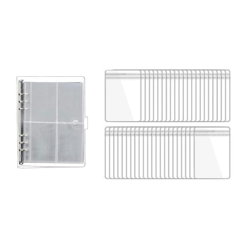 Jewellery Making Kits: 30X Transparent Jewelry Storage Book Small Plastic Gifts Reclosable Jewelry Bags