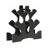 Weightlifting Machines & Racks: Dumbbell Storage Holder Gym Hand Weight Stand 3-Tier Tree Rack Weights Organizer