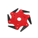 6 Teeth Grass Trimmer Brush Cutter Head Steel Garden Tools Strimmer Mower Blade AU