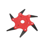 6 Teeth Grass Trimmer Brush Cutter Head Steel Garden Tools Strimmer Mower Blade AU