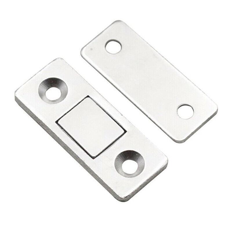 Door Hardware: 8Pcs Strong Magnetic Door Catch Ultra Thin For Door Cabinet Cupboard Glass Latch