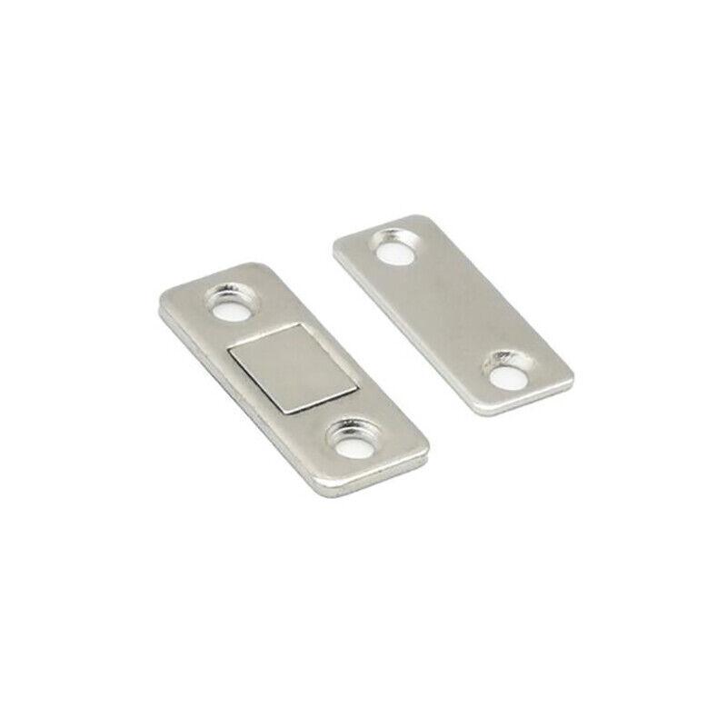 Door Hardware: 8Pcs Strong Magnetic Door Catch Ultra Thin For Door Cabinet Cupboard Glass Latch
