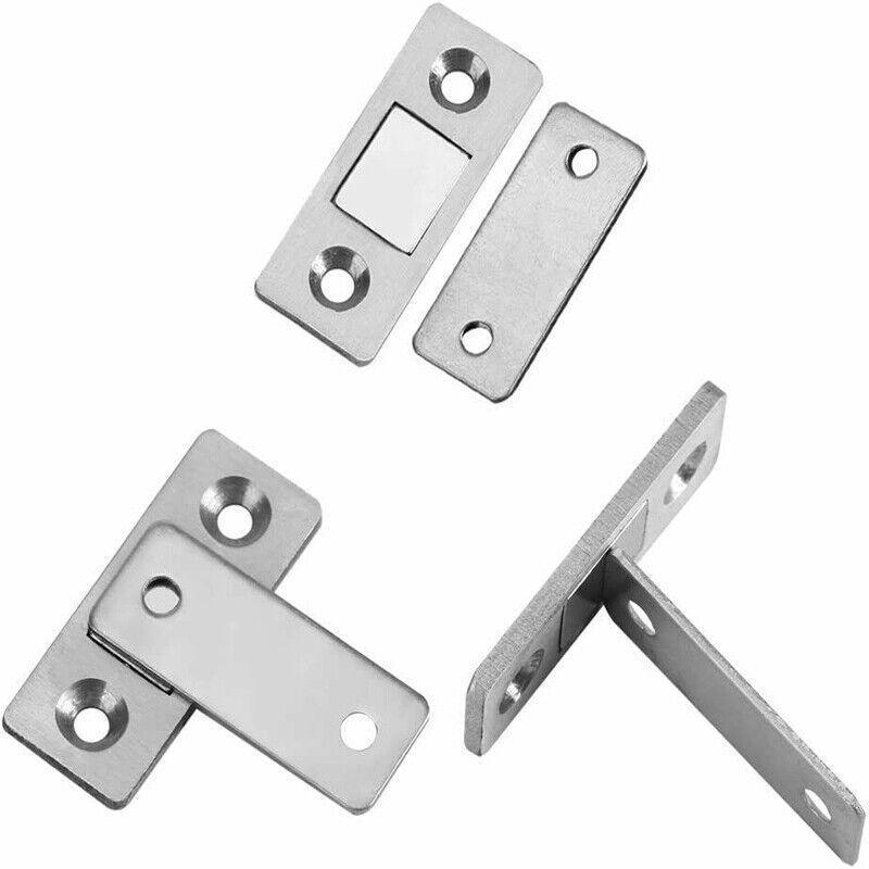 Door Hardware: 8Pcs Strong Magnetic Door Catch Ultra Thin For Door Cabinet Cupboard Glass Latch