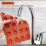 Bakeware & Accessories: Soap Mold Cake Mould Kitchen Accessories Kitchenware Silicone Gel Baking Tools - 24 semicircle