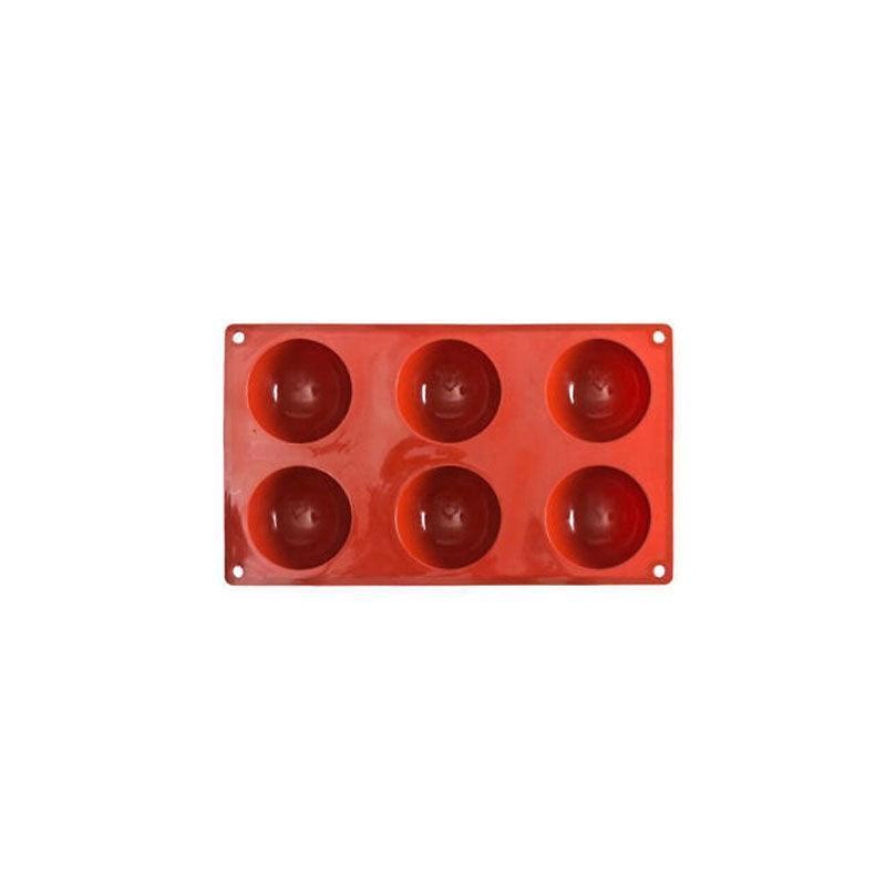 Bakeware & Accessories: Soap Mold Cake Mould Kitchen Accessories Kitchenware Silicone Gel Baking Tools - 24 semicircle