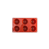 Bakeware & Accessories: Soap Mold Cake Mould Kitchen Accessories Kitchenware Silicone Gel Baking Tools - 24 semicircle