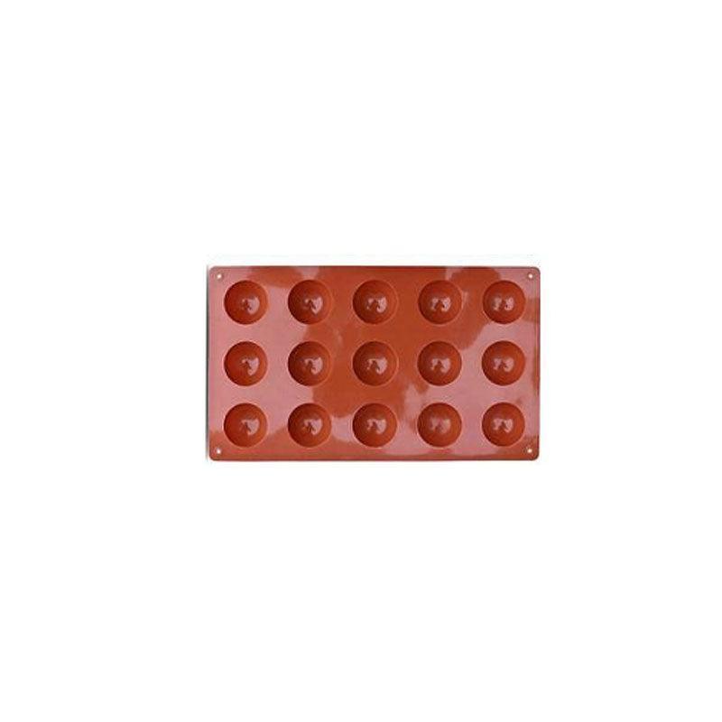 Bakeware & Accessories: Soap Mold Cake Mould Kitchen Accessories Kitchenware Silicone Gel Baking Tools - 24 semicircle