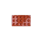 Bakeware & Accessories: Soap Mold Cake Mould Kitchen Accessories Kitchenware Silicone Gel Baking Tools - 24 semicircle