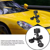 Camera Accessories: Sports Camera Accessories Three Legged Car Suction Cups Mounting Tool for Camera
